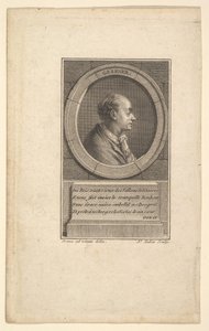 Porträt von Gessner, 1775 von Augustin de Saint Aubin