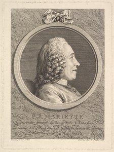Porträt von Pierre-Jean Mariette