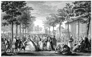 Die Promenade, Paris, 1885
