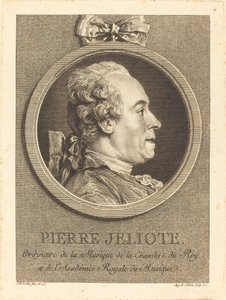 Pierre Jeliote von Augustin de Saint Aubin after Charles Nicolas Cochin II