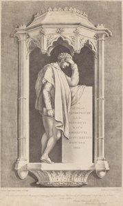 Denkmal für Nicolai Wanostrocht von Augustine Aglio after John Flaxman