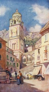 Kathedrale von Amalfi von Augustine Fitzgerald