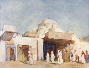 Moscheekuppeln in Tunis