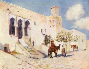 Das Gefängnis in Tanger von Augustine Fitzgerald