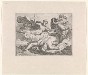 Venus trauert um den toten Adonis