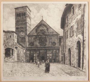 Assisi, S. Rufinus von Augusto Baracchi