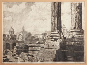Rom, Das Forum des Augustus von Augusto Baracchi
