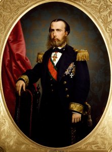Porträt von Ferdinand Maximilian von Österreich von Augusto Tominz