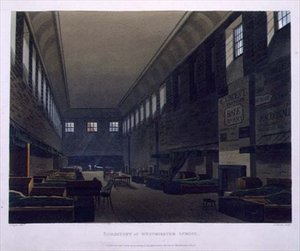 Schlafsaal der Westminster School, aus 