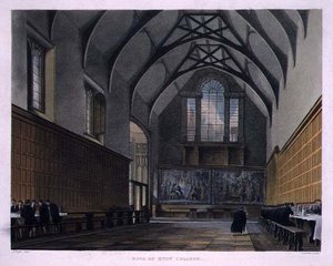 Halle des Eton College, aus 
