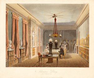 Ackermanns Bibliothek für Kunstwerke, veröffentlicht 1815 von Augustus Charles Pugin