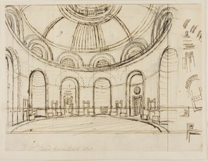 Runder Raum Bank