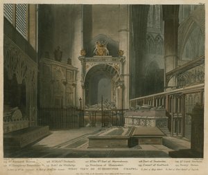 Westansicht der St. Edmunds Kapelle, Westminster Abbey, London