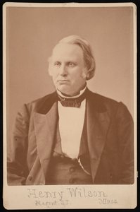 Porträt von Henry Wilson 1812-1875, vor 1876 von Augustus Marshall