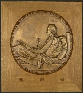 Robert Louis Stevenson von Augustus Saint Gaudens