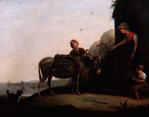 Handeln um Geflügel von Augustus Wall Callcott