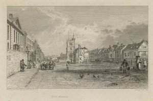 Gesamtansicht von Bow von Augustus Wall Callcott