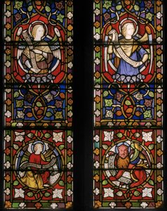 Christus umgeben von Engeln (Detail)