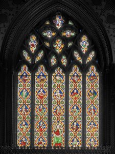 Ostfenster mit Jessebaum von Augustus Welby Northmore Pugin