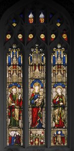 Edward der Bekenner, Jungfrau und Kind, und St. Johannes der Evangelist von Augustus Welby Northmore Pugin
