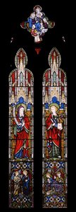 Jesaja und St. Johannes der Evangelist von Augustus Welby Northmore Pugin