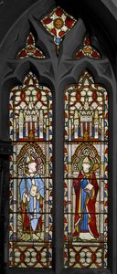 Heiliger Bonifatius und Heiliger Swithin von Augustus Welby Northmore Pugin