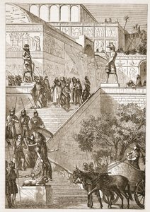 Der Palast von Kouyunjik, restauriert