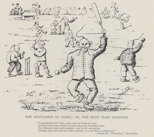Die Herren von China oder das nächste erwartete Team (Lithografie)