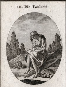 Allegorie der Faulheit