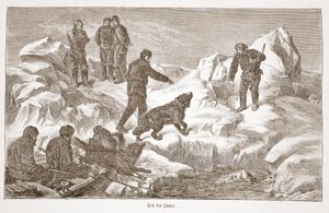 Jagd mit Hunden, 1876
