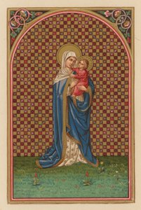 Liebenswürdige Mutter (Chromolithographie) von Austrian School