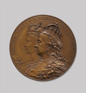 Medaille zur Erinnerung an das Jubiläum von Königin Victoria von Austrian School