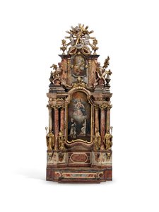 Modell des Hochaltars der Abtei St. Peter, Salzburg, ca. 1777 von Austrian School