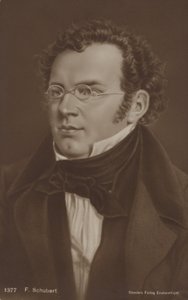 Porträt von Franz Schubert