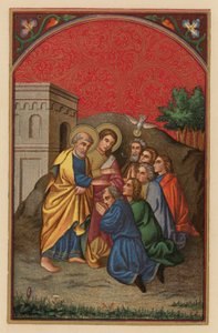 Heiliger Petrus und Johannes in Samaria von Austrian School