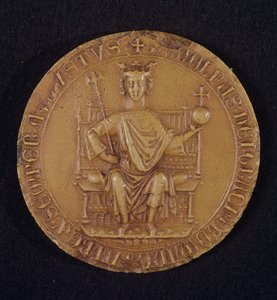 Siegel von Rudolf I. (1218-91) von Habsburg, 1289