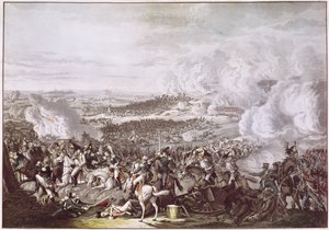 Die Flucht Napoleons (1769-1821) nach der Schlacht von Waterloo, 18. Juni 1815, ca. 1815-30