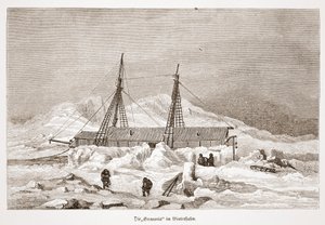 Die Germania für den Winter gerüstet, 1876 von Austrian School
