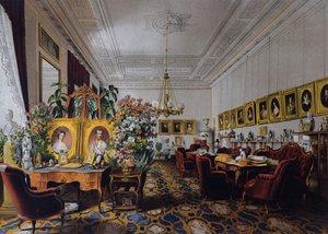Die Halle der Erzherzogin Sophia in der Hofburg in Wien, ca. 1854, Österreich von Austrian School