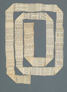 Gestricktes Muster (Baumwolle) von Austrian School Austrian School