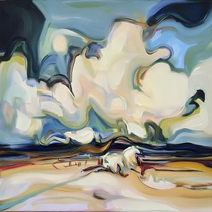 Dynamische Wolkenlandschaft