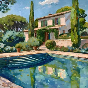 Sonnige mediterrane Villa