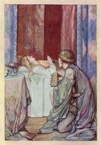 John Keats: Der Vorabend von St. Agnes von Averil Mary Burleigh