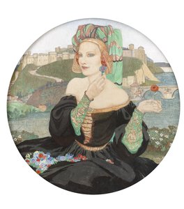 Die Chria, ca. 1929 (Detail) von Averil Mary Burleigh