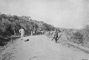 Construccao de um Estrada de Rodagem S. Bernardo, 1895 von Axel Frick