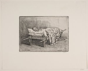 Das Mädchen auf der Bahre von Axel Hou