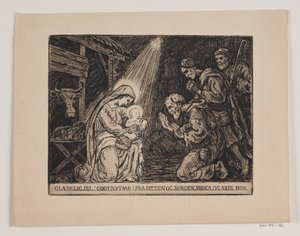 Weihnachts- und Neujahrskarte von Axel Hou