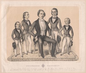 Gruppe Die Künstlerfamilie Cottrely