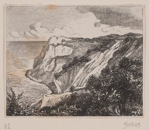 Møns Klint von Axel Theodor Kittendorff