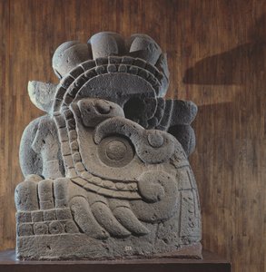 Xiuhcoatl, die Feuerschlange, Späte Postklassische Periode (1300-1521) von Aztec